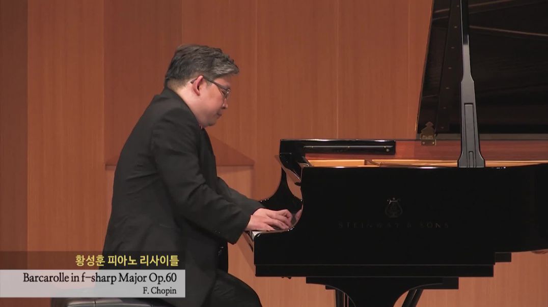 F. Chopin Barcarolle  Op.60 - Sunghoon Simon HWANG